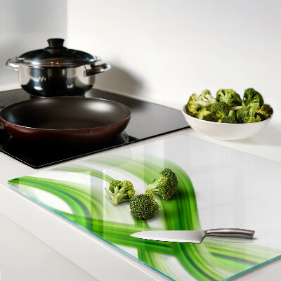 Tábua para corte Ondas abstratas verdes