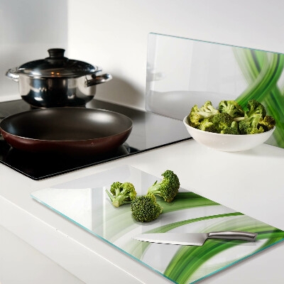 Tábua para corte Ondas abstratas verdes