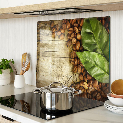 Tábua para corte Café e folhas