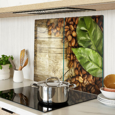 Tábua para corte Café e folhas