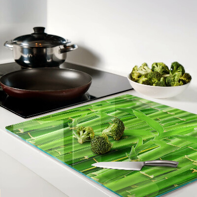 Tábua para corte Folhas e caules de bambu