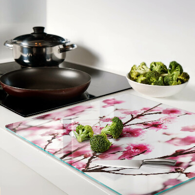 Tábua para cozinha Flores de cerejeira em flor