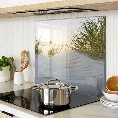 Tábua para cozinha Grama verde contra o céu