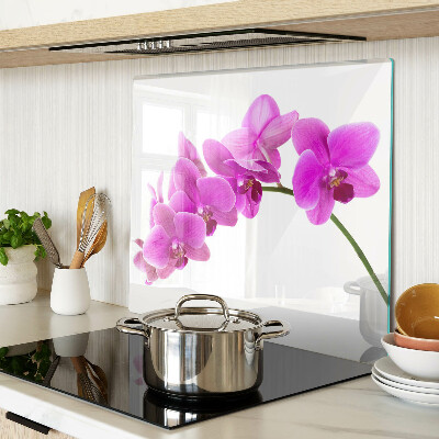 Tábua para corte Flores de orquídea em tons de rosa
