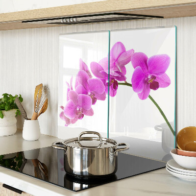 Tábua para corte Flores de orquídea em tons de rosa