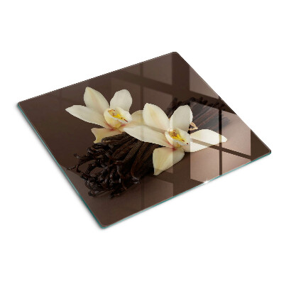 Tábua para corte Orquídeas e favas de baunilha