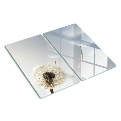 Tábua para cozinha Dentes-de-leão ao fundo da janela