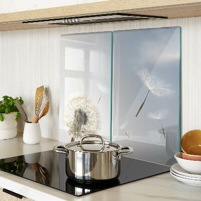 Tábua para cozinha Dentes-de-leão ao fundo da janela