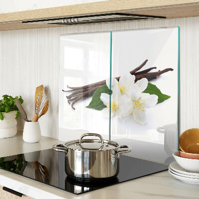 Tábua para cozinha Flores e vagens de baunilha