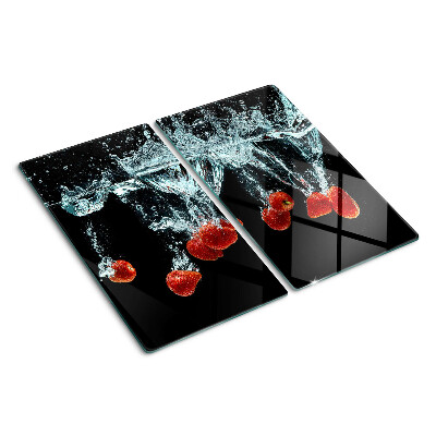 Tábua para cozinha Morangos na água