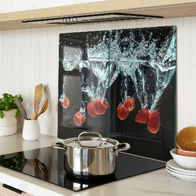 Tábua para cozinha Morangos na água