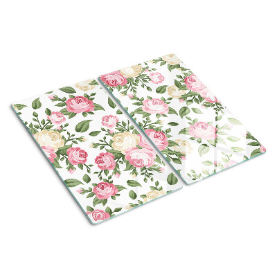 Tábua para cozinha Padrão floral de rosas