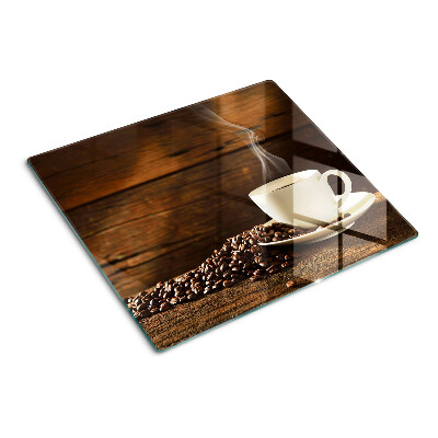 Tábua para cozinha Café e uma xícara