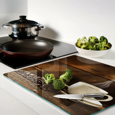 Tábua para cozinha Café e uma xícara