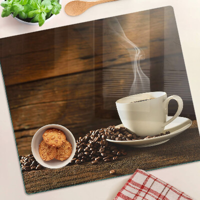 Tábua para cozinha Café e uma xícara