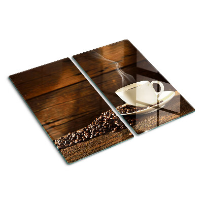 Tábua para cozinha Café e uma xícara