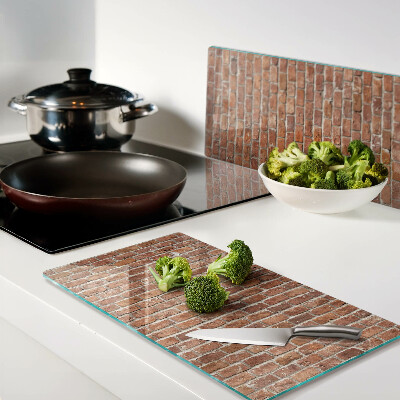 Tábua para corte Parede de tijolos