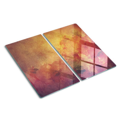 Tábua para corte Motivo floral em tons pastel