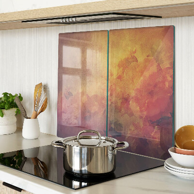 Tábua para corte Motivo floral em tons pastel