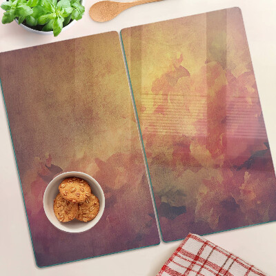 Tábua para corte Motivo floral em tons pastel