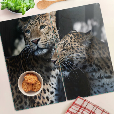 Tábua para corte Chitas em um fundo escuro