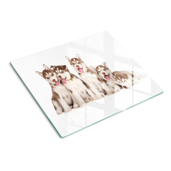 Tábua para cozinha Filhotes de Husky