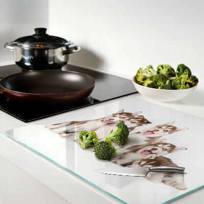 Tábua para cozinha Filhotes de Husky