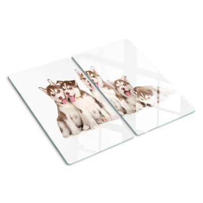 Tábua para cozinha Filhotes de Husky