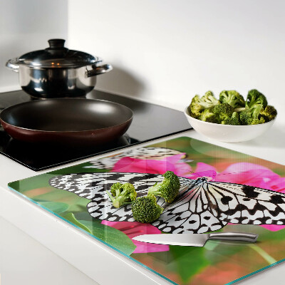 Tábua para corte Borboleta em flores