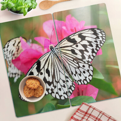 Tábua para corte Borboleta em flores
