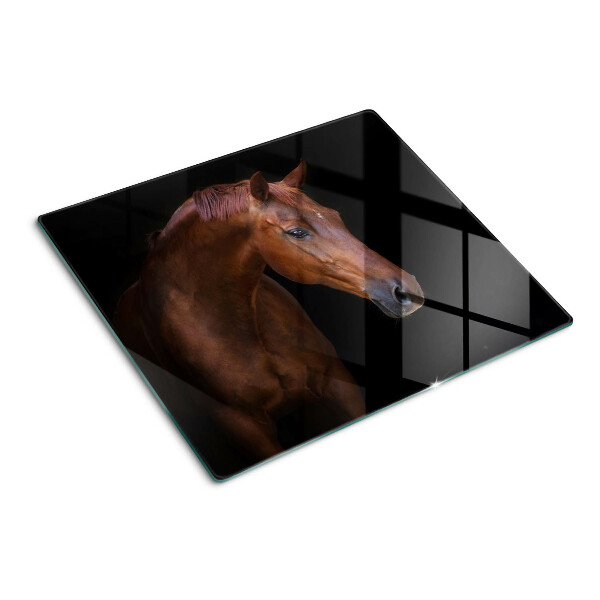 Tábua para cozinha Retrato de um cavalo