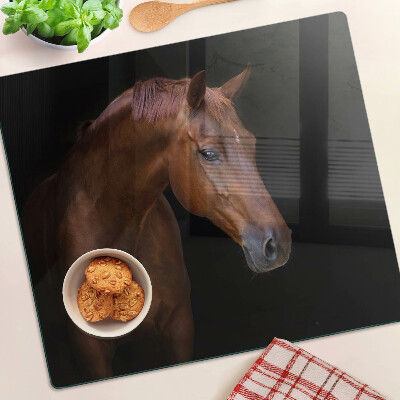 Tábua para cozinha Retrato de um cavalo