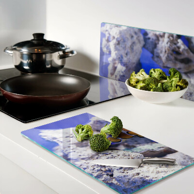 Tábua para cozinha Peixe-palhaço entre as rochas