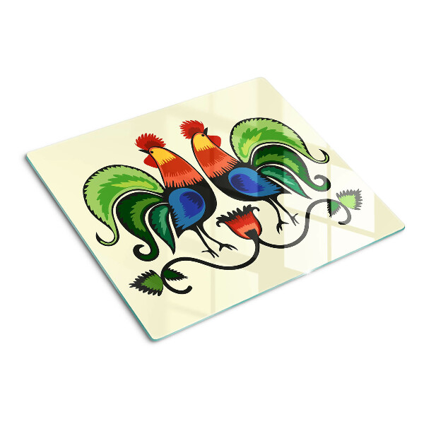 Tábua para corte Galos em estilo folk