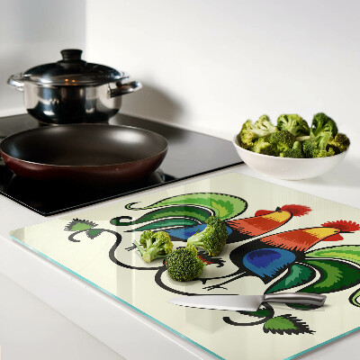 Tábua para corte Galos em estilo folk