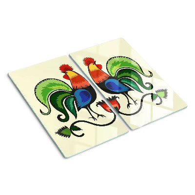 Tábua para corte Galos em estilo folk