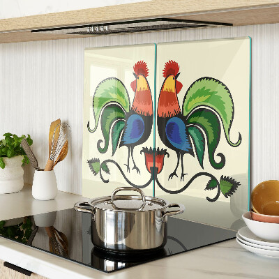 Tábua para corte Galos em estilo folk