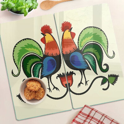 Tábua para corte Galos em estilo folk