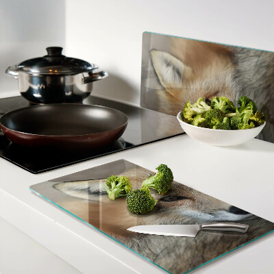 Tábua para cozinha Raposa vermelha jovem