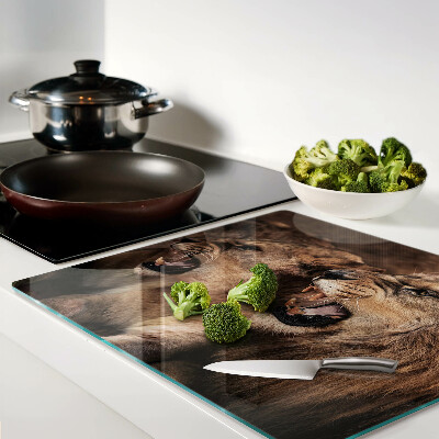 Tábua para corte Leões rugindo