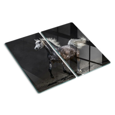 Tábua para cozinha Um cavalo malhado em fuga