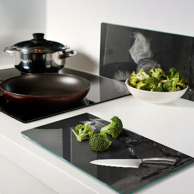 Tábua para cozinha Um cavalo malhado em fuga