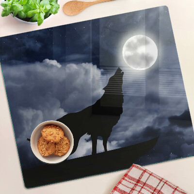 Tábua para cozinha Lobo ao luar
