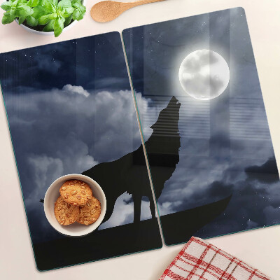 Tábua para cozinha Lobo ao luar