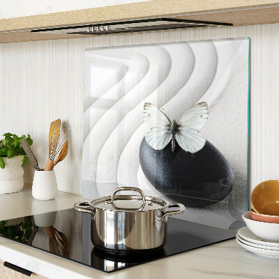 Tábua para corte Motivo de borboleta em pedra