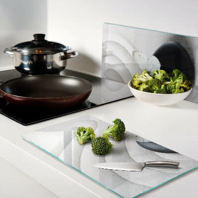 Tábua para corte Motivo de borboleta em pedra