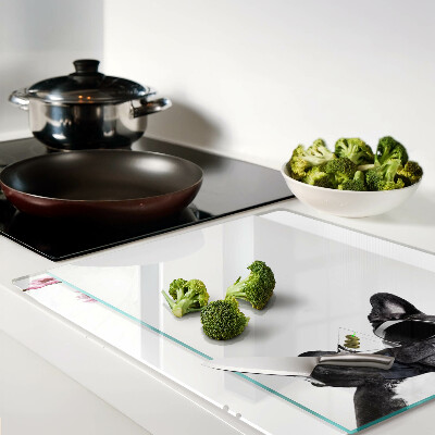 Tábua para corte Cachorro de óculos escuros