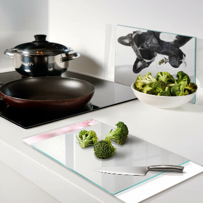 Tábua para corte Cachorro de óculos escuros