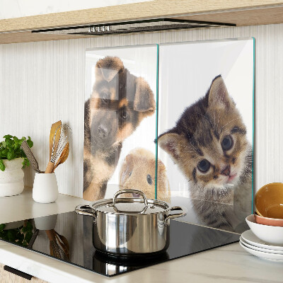 Tábua para cozinha Cães, gatos, coelhos