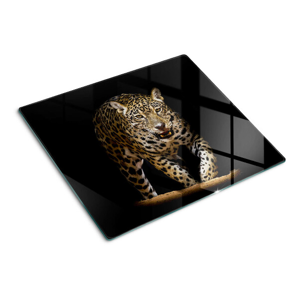 Tábua para corte Leopardo em movimento